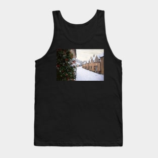 Castle Combe in the snow Tank Top